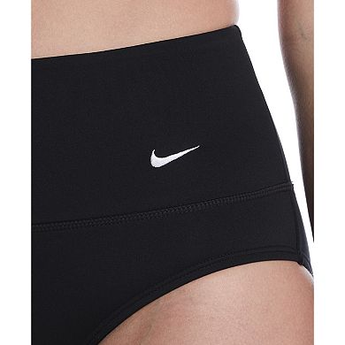 Women's Nike High Waist Swim Bikini Bottoms