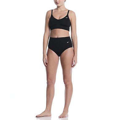 Women's Nike High Waist Swim Bikini Bottoms