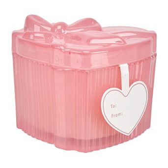 Celebrate Together™ Valentine's Day Heart-Shaped Glass 3-oz. Candle with Lid