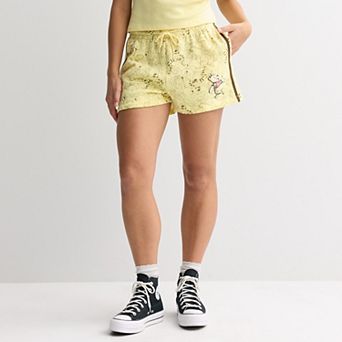 Juniors' Winnie the Pooh Graphic Lounge Shorts
