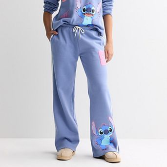 Juniors' Disney's Stitch Graphic Lounge Pants