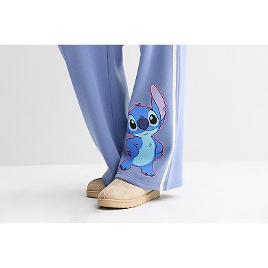 Juniors' Disney's Stitch Graphic Lounge Pants