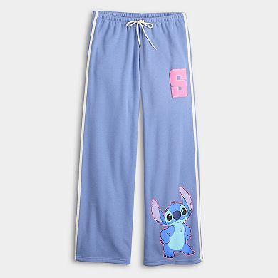 Juniors' Disney's Stitch Graphic Lounge Pants