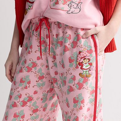Juniors' Strawberry Shortcake Graphic Lounge Pants