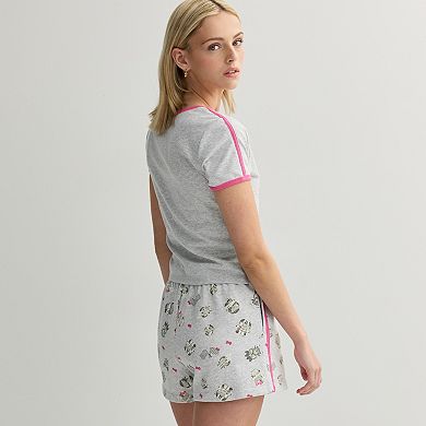 Juniors' Hello Kitty And Friends Graphic Matchback Tee