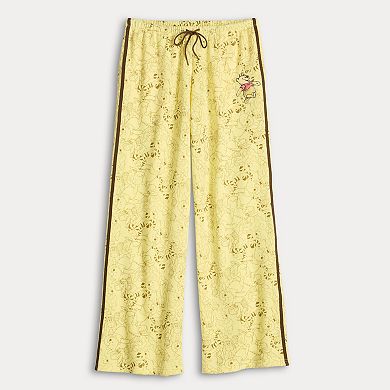Juniors' Disney's Winnie the Pooh Characters Allover Print Graphic Lounge Pants