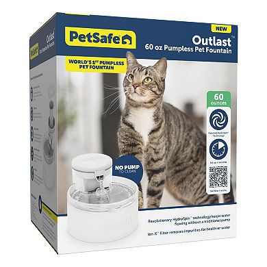 PetSafe® Outlast™ 60-oz. Pumpless Pet Fountain