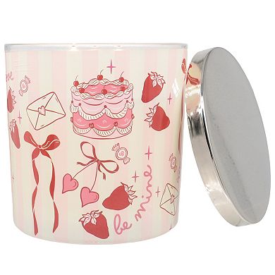 Celebrate Together™ Valentine's Day 12-oz. Sugared Vanilla Decorative Jar Candle