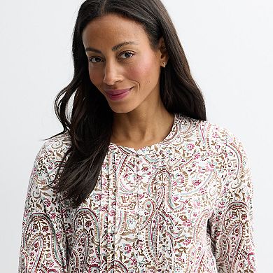 Women’s Croft & Barrow® Pintuck Blouse