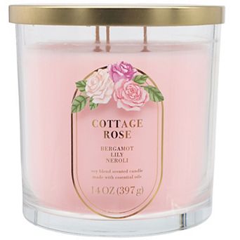Sonoma Goods For Life® Cottage Rose 14-oz. Scented Candle