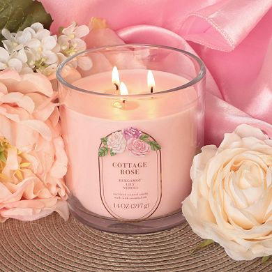 Sonoma Goods For Life® Cottage Rose 14-oz. Scented Candle