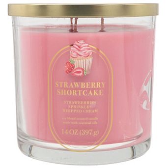 Sonoma Goods For Life® Strawberry Shortcake 14-oz. Scented Candle