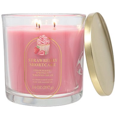 Sonoma Goods For Life® Strawberry Shortcake 14-oz. Scented Candle