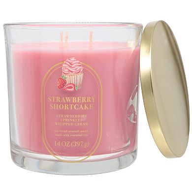 Sonoma Goods For Life® Strawberry Shortcake 14-oz. Scented Candle