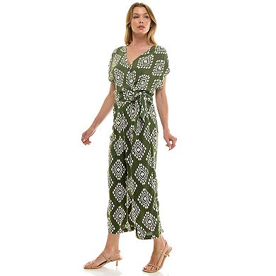 Women's Luxology Surplice Gaucho Jumpsuit