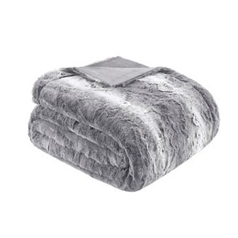 Madison Park Zuri Luxury Soft Faux Fur Blanket