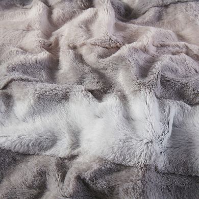 Madison Park Zuri Luxury Soft Faux Fur Throw Blanket