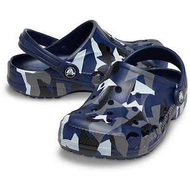 Crocs Baya Seasonal Printed Kids' Slip-On Clogs