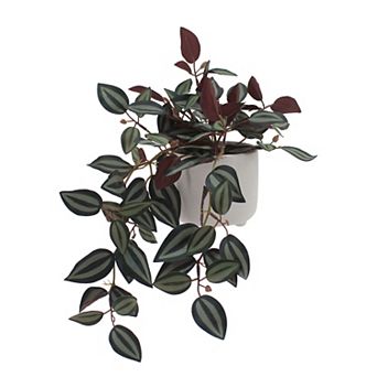 Everyday Decor Artificial Trailing Greenery Ceramic Planter