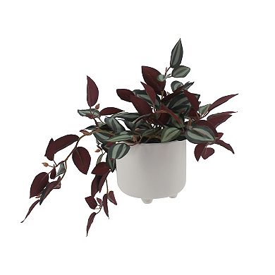Everyday Decor Artificial Trailing Greenery Ceramic Planter