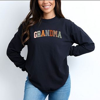 Simply Sage Market Grandma Colorful Garment Dyed Long Sleeve