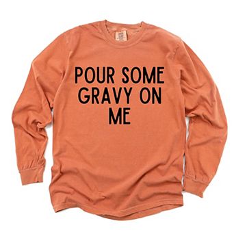 Simply Sage Market Gravy On Me Garment Dyed Long Sleeve