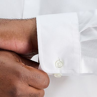 Big & Tall Haggar® Wrinkle Free Classic Fit Dress Shirt