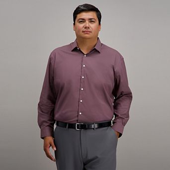Big & Tall Haggar® Wrinkle Free Classic Fit Dress Shirt