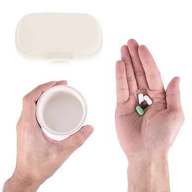8 Grids Double Layer Pill Box for Travel 1 Pc
