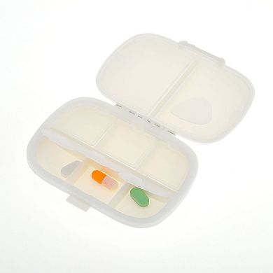 8 Grids Double Layer Pill Box for Travel 1 Pc