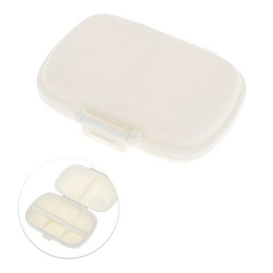 8 Grids Double Layer Pill Box for Travel 1 Pc
