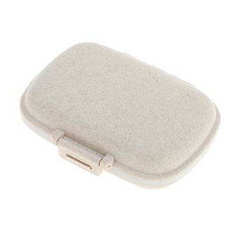 8 Grids Double Layer Pill Box for Travel 1 pc