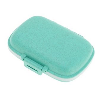 8 Grids Double Layer Pill Box for Travel 1 pc