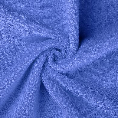 Cotton Hand Towels for Bathroom, 4 Pack Solid Textured Hand Towel Set for Bath, 13"x30"&28"x56"