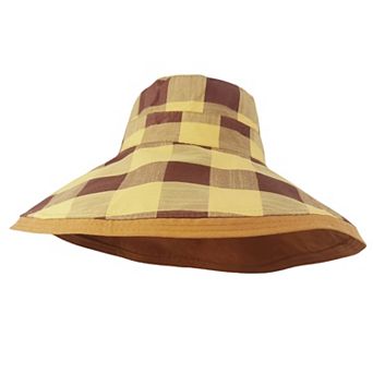 Women's Double-Sided Reversible Wide-Brim Sun Hat