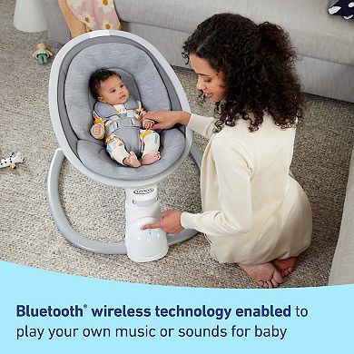 Graco® Soothe 'n Sway Bluetooth 3-in-1 Baby Swing
