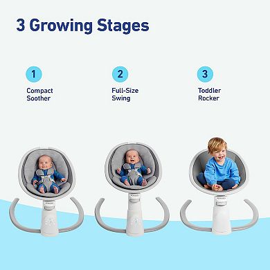 Graco® Soothe 'n Sway Bluetooth 3-in-1 Baby Swing