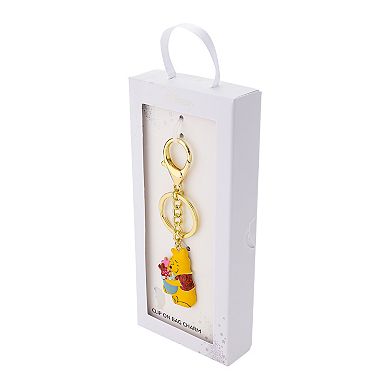 Disney's Winnie the Pooh Enamel Crystal Bag Charm & Key Chain