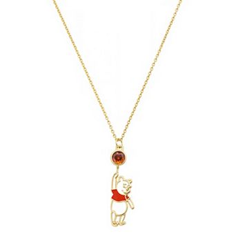 Disney's Winnie the Pooh 14k Gold-Plated Pendant Necklace