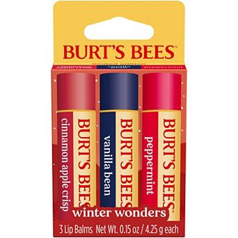 Burt's Bees Winter Wonders 3 pk Moisturizing Lip Balm