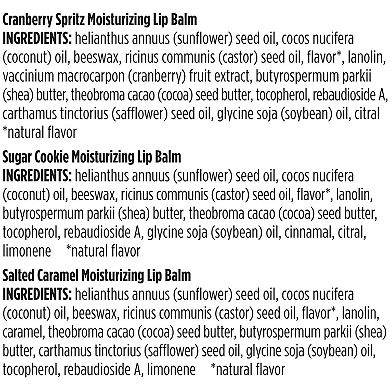 Burt's Bees Cozy Season 3-pk. Moisturizing Lip Balm