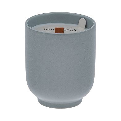 Miryana Midnight Amber 10 oz. Wood Wick Candle