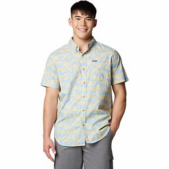 Men's Columbia Rapid Rivers™ Printed Button-Down Shirt