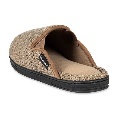 isotoner Men's Sweater Knit Clogs with Memory Foam Comfort