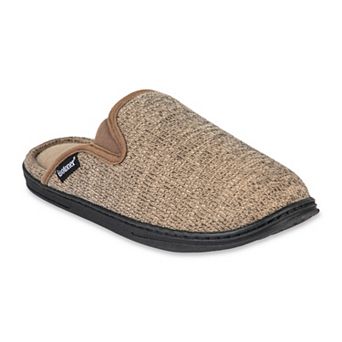 isotoner Men's Sweater Knit Clogs with Memory Foam Comfort