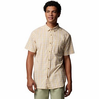 Men's Columbia Rapid Rivers II Plaid Button-Down Shirt