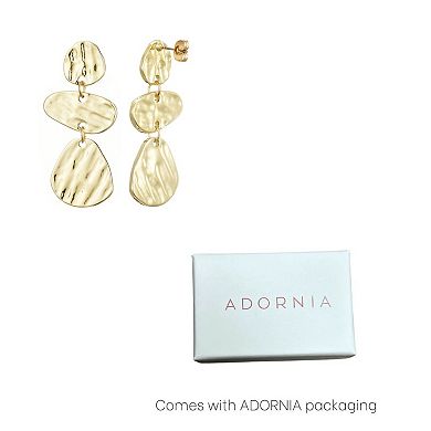 Adornia 14k Gold Plated Miro Earrings