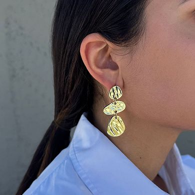 Adornia 14k Gold Plated Miro Earrings