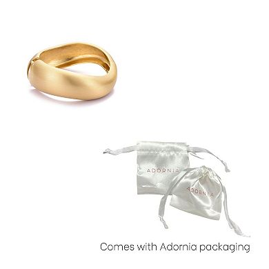 Adornia Organic Chunky Bangle Bracelet