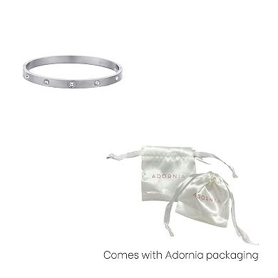 Adornia Tarnish Resistant Crystal Cuff Bracelet